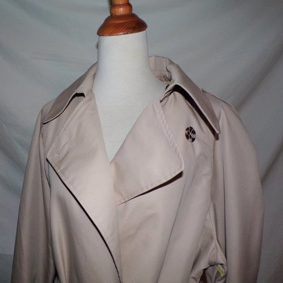 TOPSHOP Cortez Classic Lined Long Trench Coat NEW - Picture 8 of 11